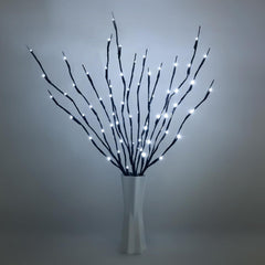LED Branch Lights 3 Pack 73cm Twig Lights Decoration White