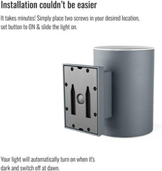 SolarCentre Grantham Solar Wall Light – Outdoor Up & Down