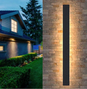 Black LED Outdoor Wall Sconce