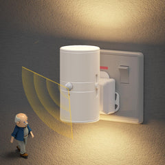 Dimmable Plug-in Motion Sensor Night Light, 3000K
