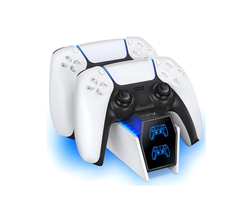 Fast Charging Station for PS5 DualSense – 2H Charger Dock with Dual Ports & Cables