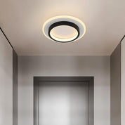 Modern Round LED Flush Mount Ceiling Light – Circle Flat Lamp for Hallway