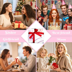 Best Friend Gift Blanket for Women – Flannel Hug Throw, 150x130cm, Birthday & Christmas Present