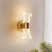 Modern 12W Dimmable LED Wall Sconce with Adjustable Color