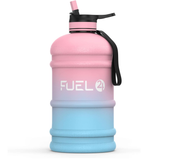 2.2L Large Gym Water Bottle – BPA-Free Drop-Proof Sports Jug with Straw or Pop Cap