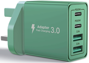 Fast USB-C Charger Plug – Dual Port PD Power Adapter for iPhone & Android Devices