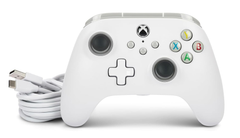 Wired Controller for Xbox Series , Xbox One & PC, Dual Motors, USB Cable – White