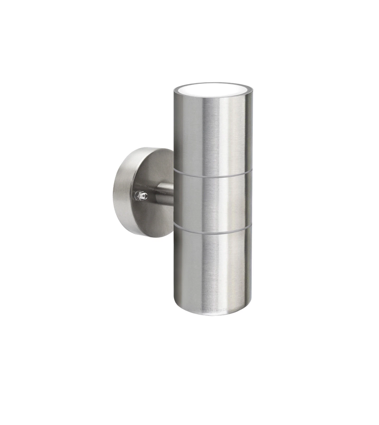 Modern Outdoor Up Down Wall Light – Stainless Steel, IP65 Waterproof, Mains Powered Exterior Sconce for Porch, Patio, or Garage