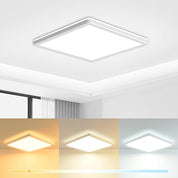 22CM LED Ceiling Light, 18W, 3 CCT Waterproof Flush Mount