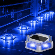 Solar Deck Lights 4 Pack – Outdoor Waterproof Ground Pathway