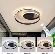 18'' Dimmable LED Ceiling Light with Remote Control