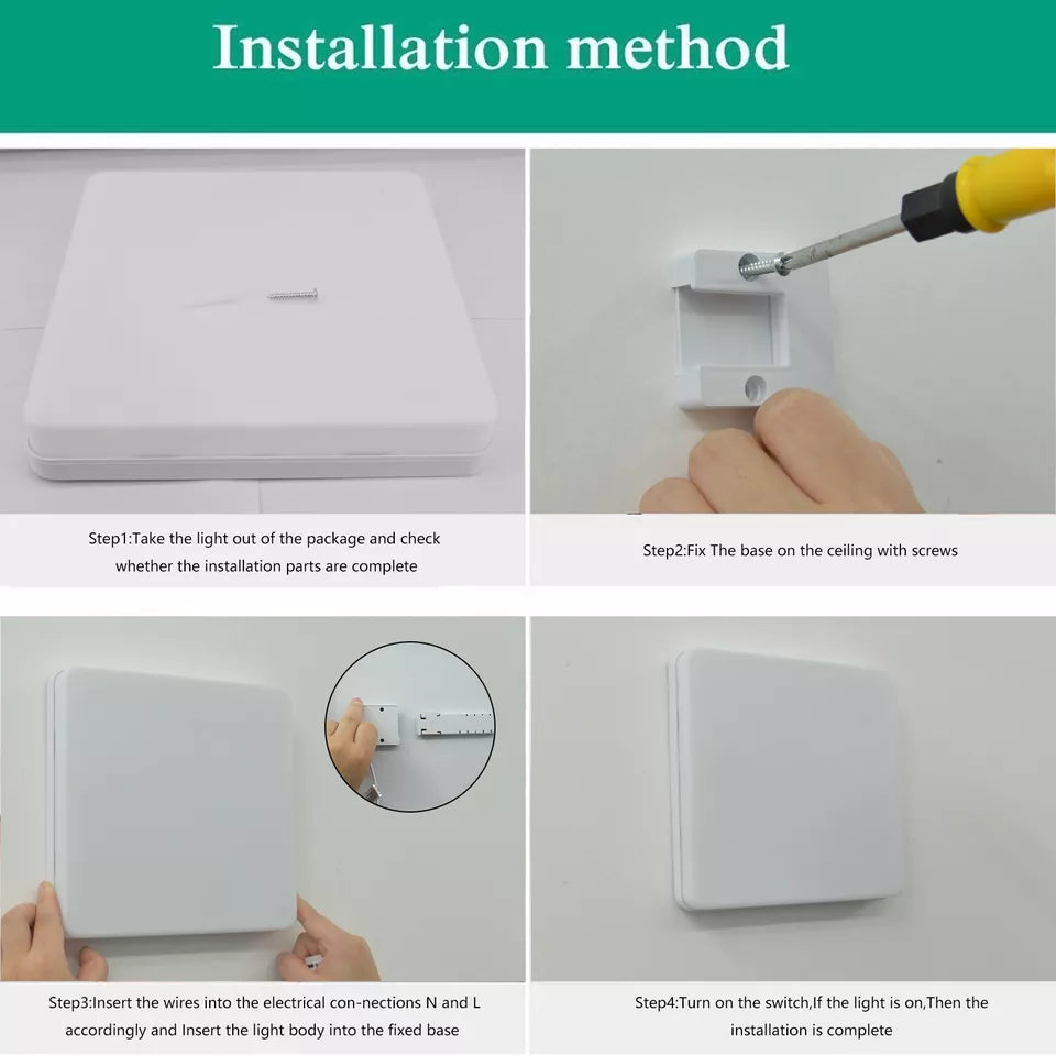 Modern LED Square Ceiling Panel Light