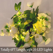 Pink Rose fairy lights