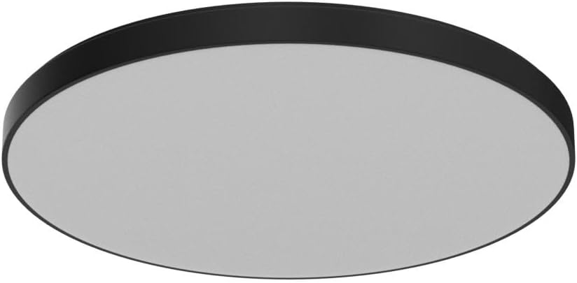 24W Round LED Flush Mount Ceiling Light, Acrylic Lamp Shade, Lighting Fixture for Bedroom Corridor Decoration