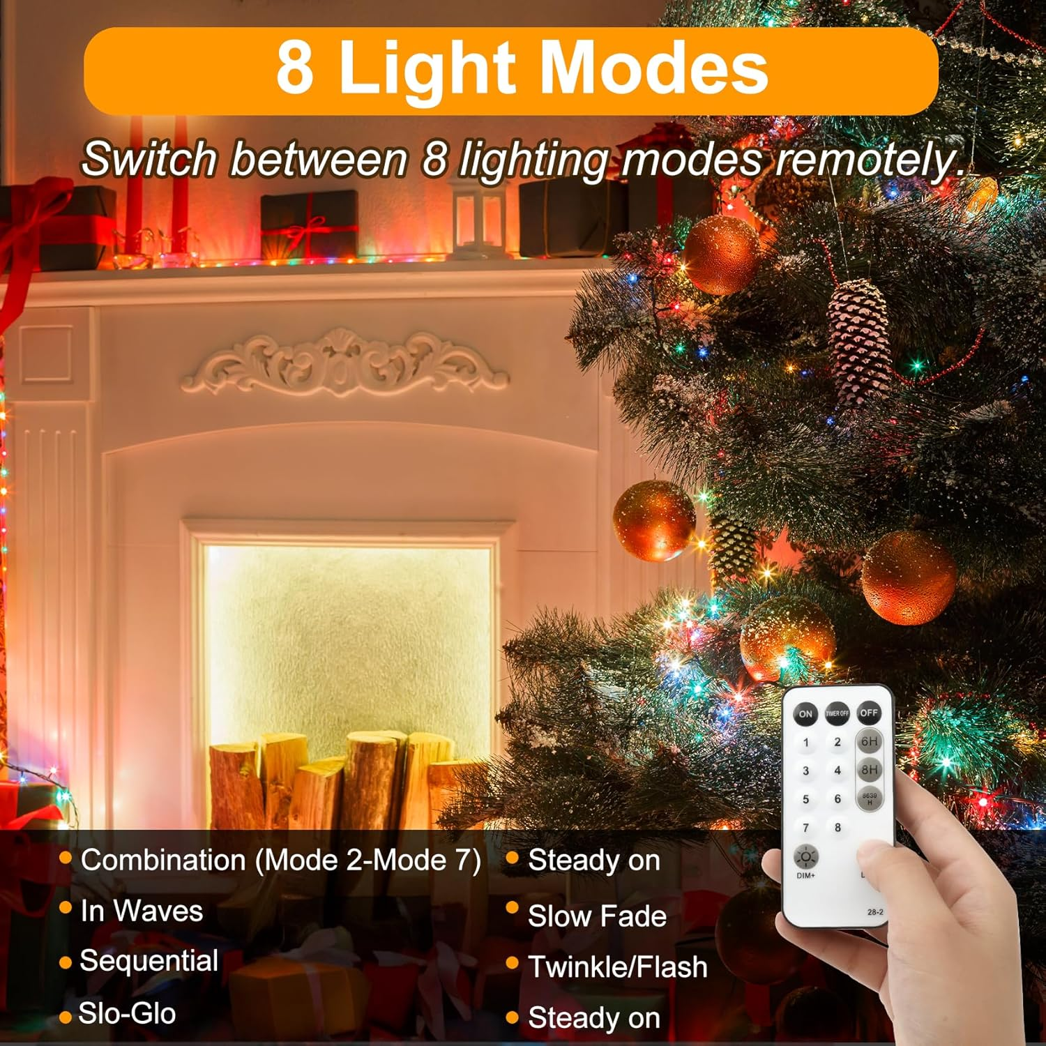 Remote Control chrismas fairy lights