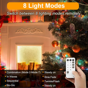 Remote Control chrismas fairy lights