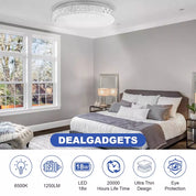Modern Cool White LED Round Ceiling Light