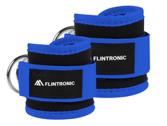 Adjustable Ankle Straps for Cable Machine – Padded Gym Cuffs with Dual D-Rings