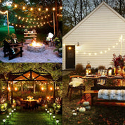 Battery Globe String Lights, 40 LEDs, 8 Modes, Waterproof