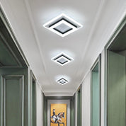 24W LED Ceiling Light, Cold White, Modern Flush Mount
