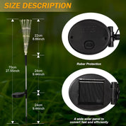 Solar Firework Garden Lights – 4 Pack, 480 LEDs