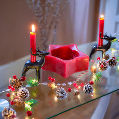 2M Pre-Lit Christmas Garland with 20 LED Lights