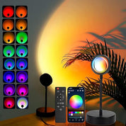 Sunset Projection Lamp with 16 Colors and Timer