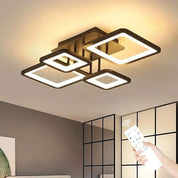 Modern 54W Dimmable LED Ceiling Light with Remote