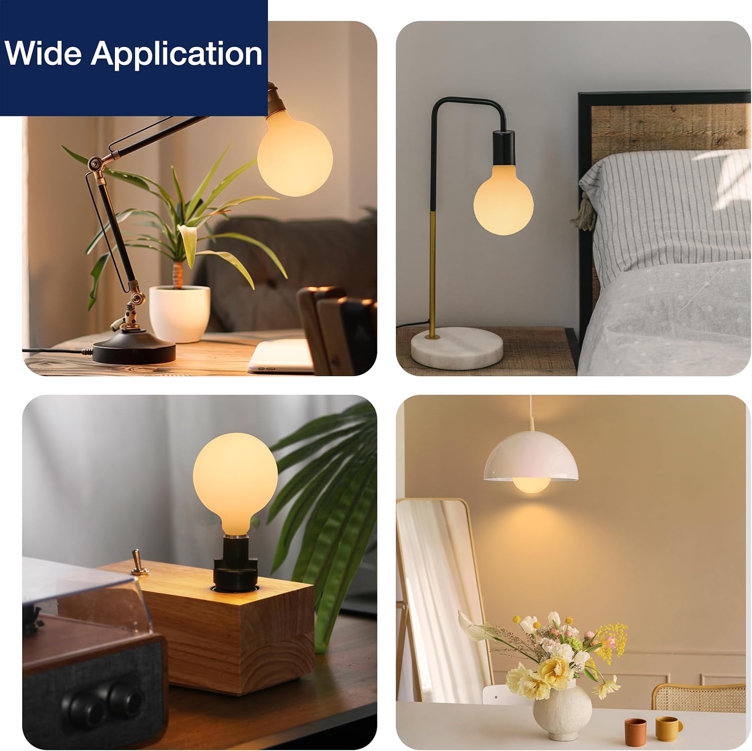 G80 5W Warm White Bulb