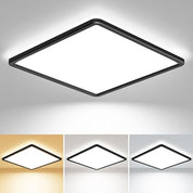 22CM LED Ceiling Light, 18W, 3 CCT Waterproof Flush Mount