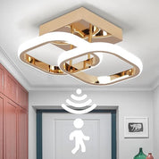 22W Square Motion Sensor Ceiling Light