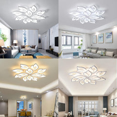 Ceiling light fixture in various living room settings