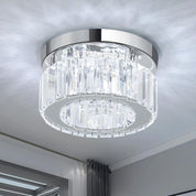 Chandelier ceiling light fixture on a ceiling