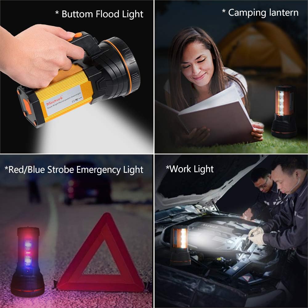 Most Powerful Handheld Torch – Super Bright LED USB-C Rechargeable ...
