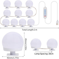 Dimmable mirror light bulbs

