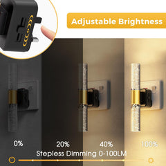 Dusk to dawn plug-in lamp

