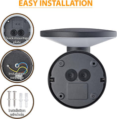 Energy-efficient outdoor LED light


