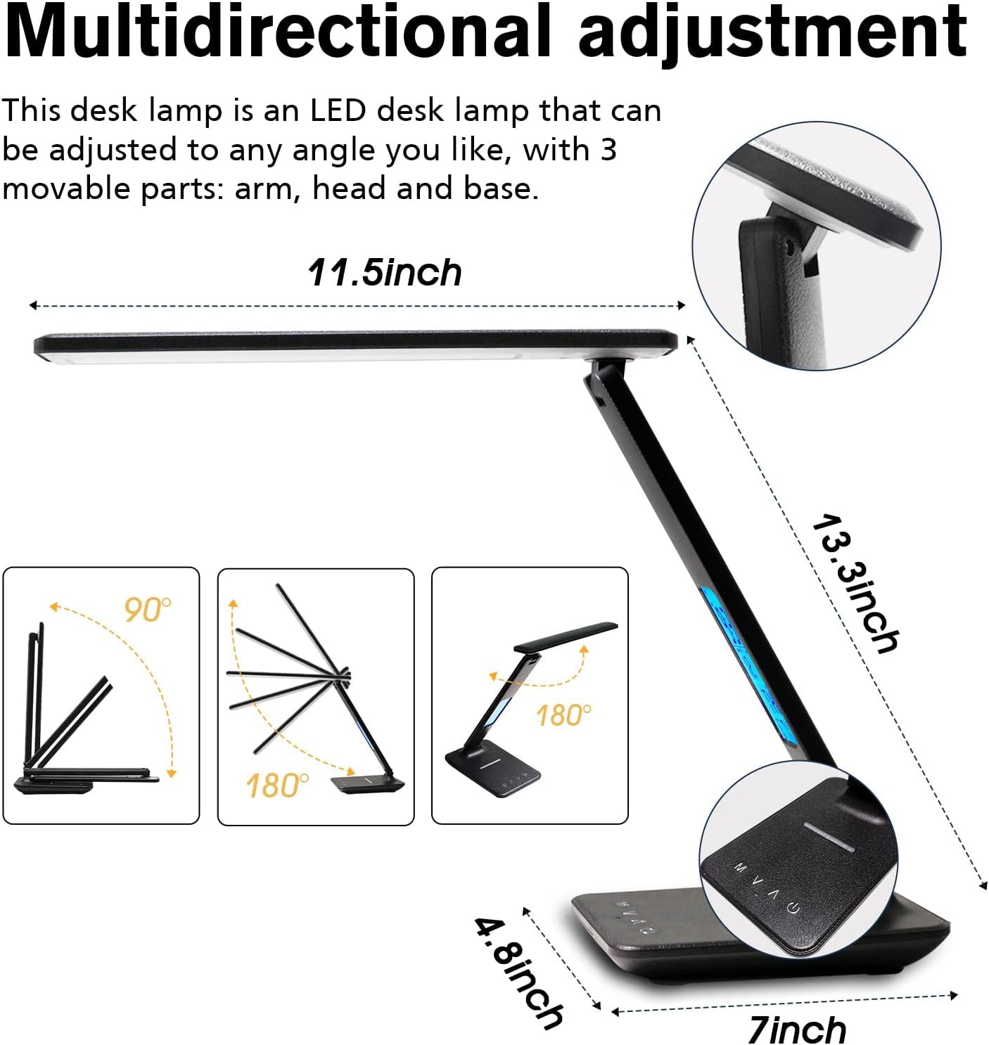 Energy-saving touch lamp

