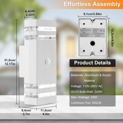 Energy Efficient Up Down Light

