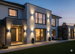 Outdoor Up Down Wall Lights