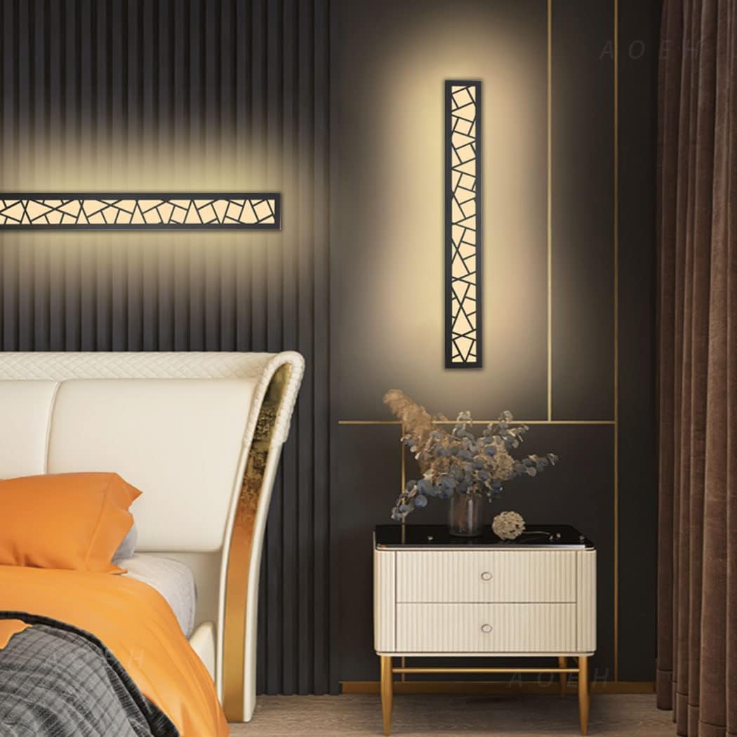 IP65 waterproof wall sconce black


