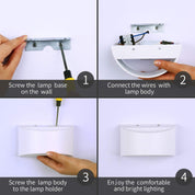 LED wall light bedroom

