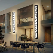 LED wall lighting for garden


