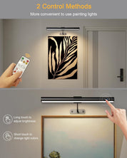 Lighting control methods for painting lights with remote and touch controls.