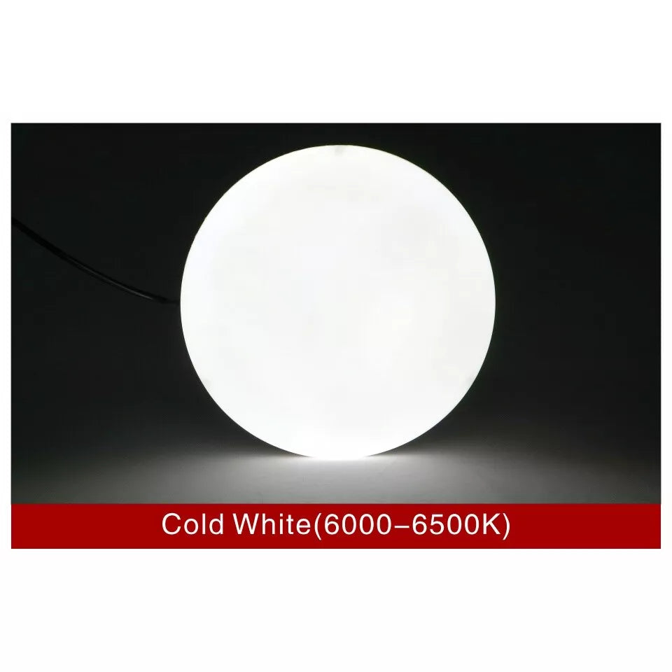 Round 48W LED Ceiling Light Panel with PIR Motion Sensor – Ultra Slim, Waterproof, Modern Design