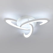 Modern ceiling light fixture on a white background