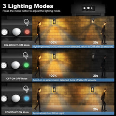 Outdoor wall light fixture with weather resistance features on a gray background