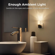 Soft glare-free night lamp

