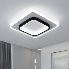 Square ceiling light 30cm for hallway

