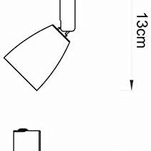 Technical drawing of a ceiling light fixture with dimensions